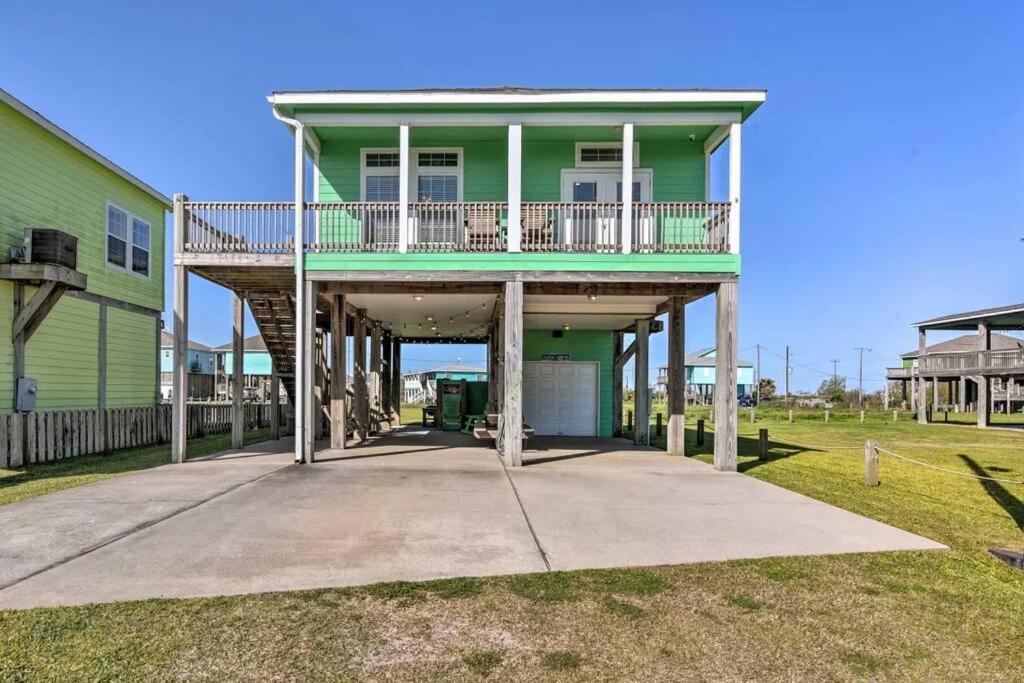 Coastal Heaven - Crystal Beach Relaxing Beach Home Bolivar Peninsula Luaran gambar